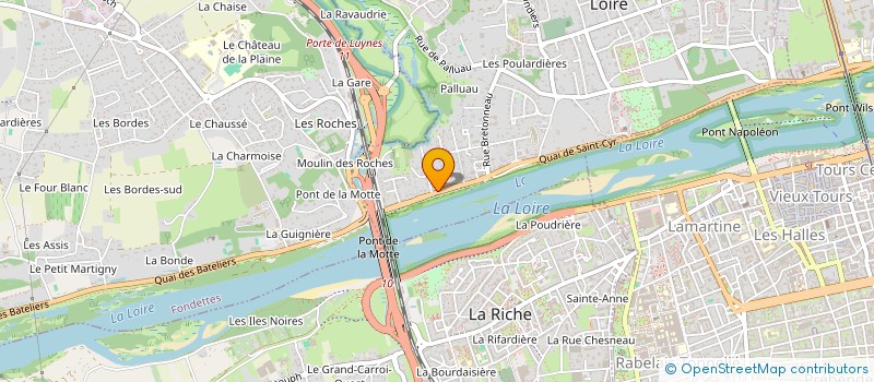 localisation de l'entreprise MADO FRANCE  SAINT-CYR-SUR-LOIRE