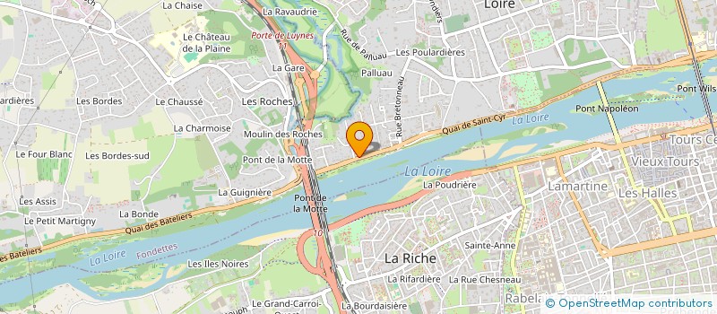 localisation de l'entreprise MADO FRANCE FOODS  SAINT-CYR-SUR-LOIRE