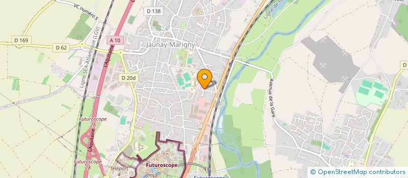 localisation de l'entreprise MADO TRANSFORME à JAUNAY-MARIGNY