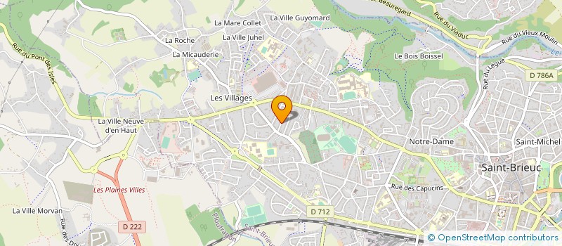 localisation de l'entreprise MADOBAT à SAINT-BRIEUC