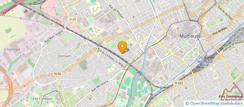 localisation de l'entreprise MADOKAL à MULHOUSE