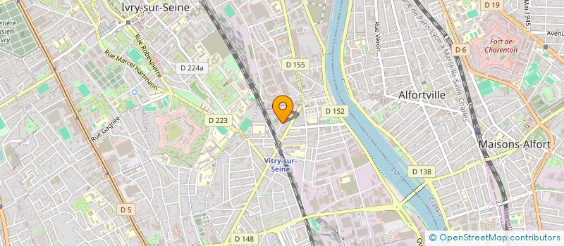 localisation de l'entreprise MADOL à VITRY-SUR-SEINE
