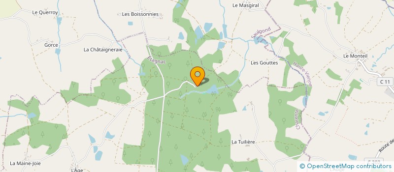 localisation de l'entreprise MADOLAFORET à PAGEAS