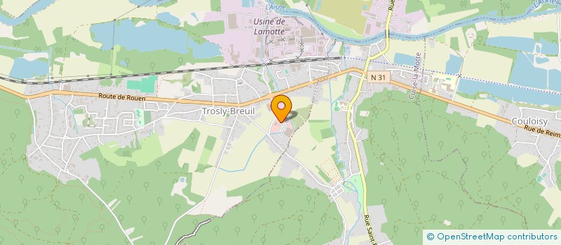 localisation de l'entreprise MADOLAS  TROSLY-BREUIL