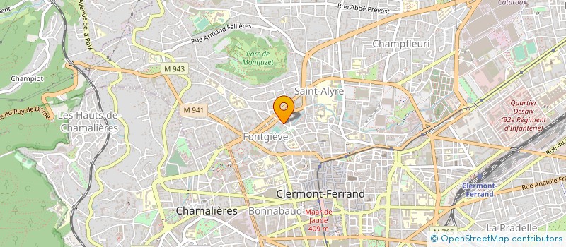 localisation de l'entreprise MADOLENA BOUTIQUE à CLERMONT-FERRAND