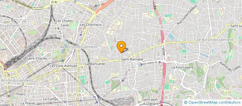 localisation de l'entreprise MADOLU LES TAMARIS à MARSEILLE