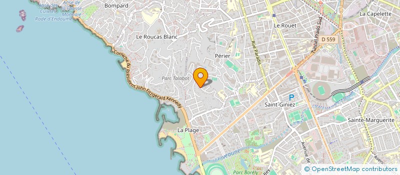 localisation de l'entreprise MADONA' à MARSEILLE