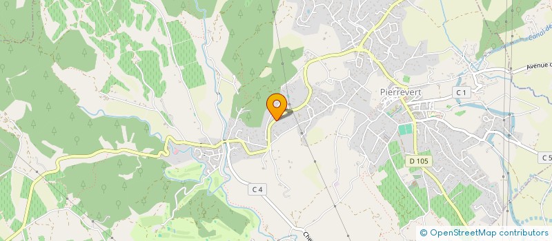 localisation de l'entreprise MADONE  PIERREVERT