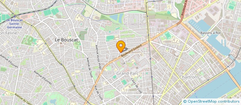 localisation de l'entreprise MADONE  LE BOUSCAT