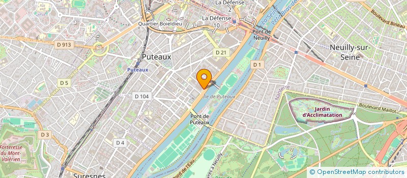 localisation de l'entreprise MADONE ASSOCIATION à PUTEAUX