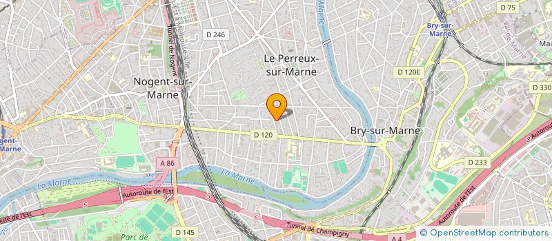 localisation de l'entreprise MADONE MUSIQUE  LE PERREUX-SUR-MARNE