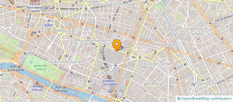 localisation de l'entreprise MADONNE  PARIS