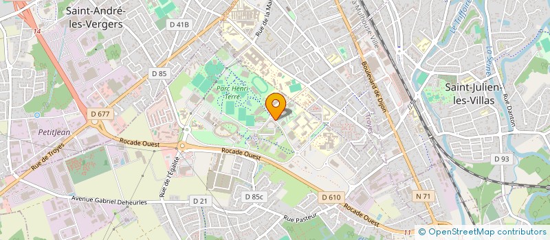 localisation de l'entreprise MADOPA  ROSIERES-PRES-TROYES