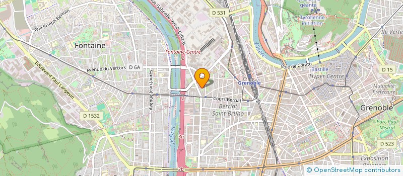 localisation de l'entreprise MADOR SECURITE à GRENOBLE