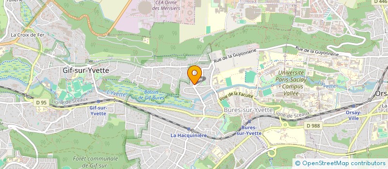 localisation de l'entreprise MADORINE à BURES-SUR-YVETTE