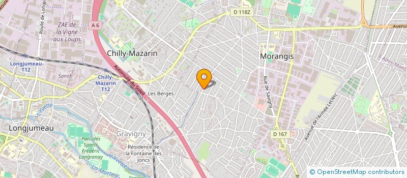 localisation de l'entreprise MADOSA à MORANGIS