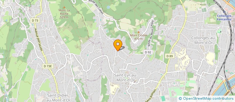 localisation de l'entreprise MADOTHIRA  SAINT-CYR-AU-MONT-D'OR