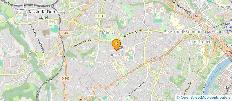 localisation de l'entreprise MADOU  LYON