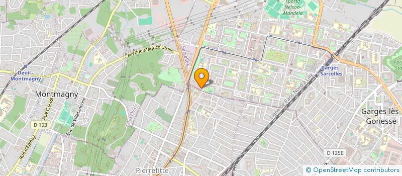 localisation de l'entreprise MADOU RENOV à SARCELLES
