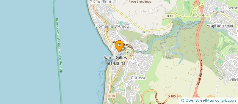localisation de l'entreprise MADOULEILVIL DARNONM  SAINT-PAUL