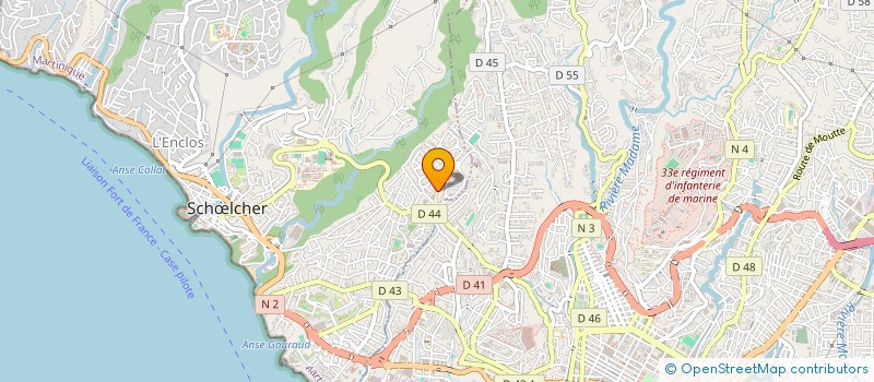 localisation de l'entreprise MADOVIC  SCHOELCHER