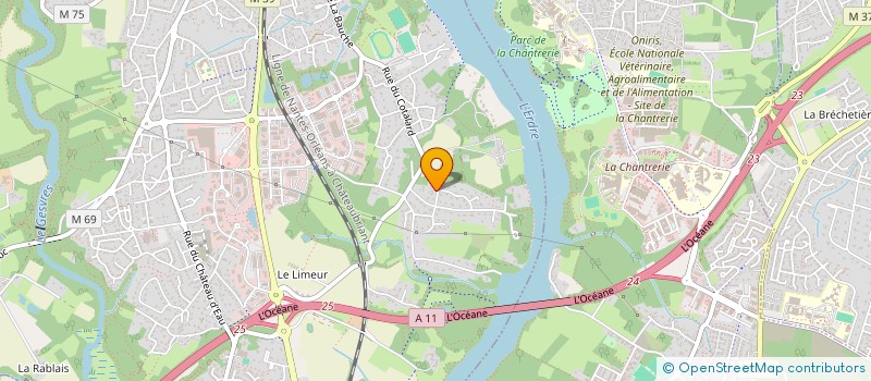 localisation de l'entreprise MADRAGUE 64  ANGLET