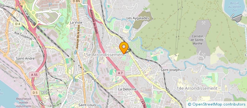 localisation de l'entreprise MADRAGUE DESTOCK à MARSEILLE