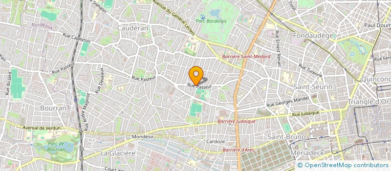 localisation de l'entreprise MADRAGUE FAMILY à BORDEAUX