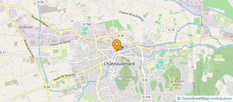 localisation de l'entreprise MADRAGUE RESTAURATION  CHATEAURENARD