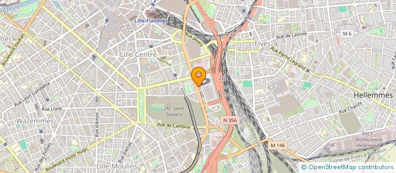 localisation de l'entreprise MADRAS à LILLE