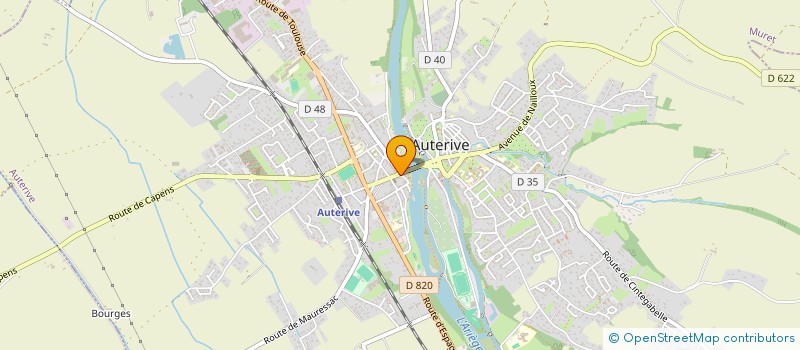 localisation de l'entreprise MADRAS à AUTERIVE