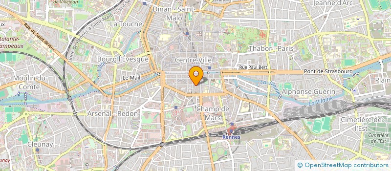 localisation de l'entreprise MADRAS SNC  RENNES