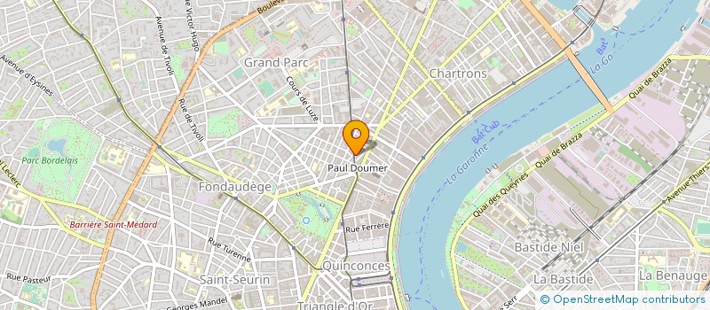 localisation de l'entreprise MADRASAT EL FANN à BORDEAUX