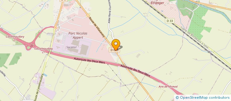 localisation de l'entreprise MADRASS SURGELES à CASTELNAUDARY
