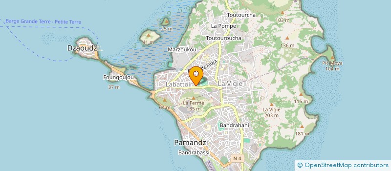 localisation de l'entreprise MADRASSA AT TARBIYA WA TAANLIM DE PETITE TERRE à DZAOUDZI