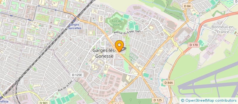 localisation de l'entreprise MADRASSA DJ  GARGES-LES-GONESSE