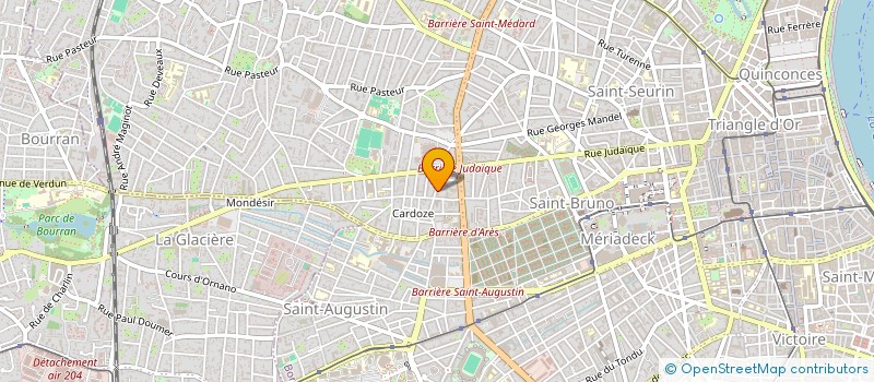 localisation de l'entreprise MADRE MIA  BORDEAUX