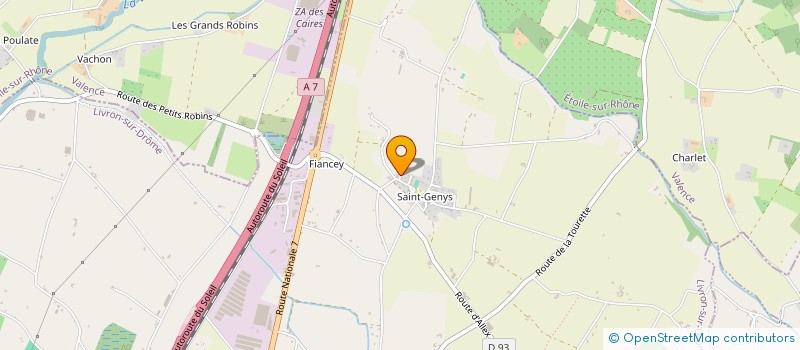 localisation de l'entreprise MADREA  LIVRON SUR DROME