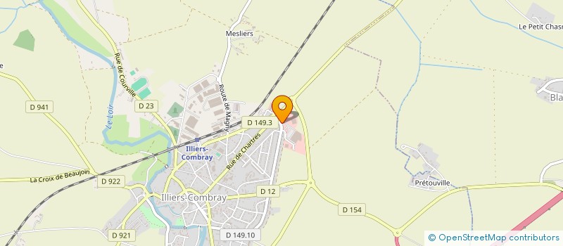 localisation de l'entreprise MADRENIE à ILLIERS-COMBRAY