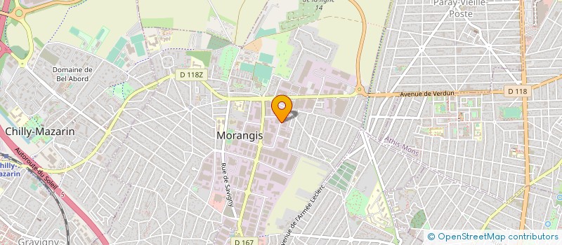localisation de l'entreprise MADREPERLA FRANCE à MORANGIS