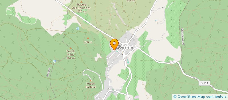 localisation de l'entreprise MADRID CEDRIC TERRASSEMENT  LA BOISSIERE