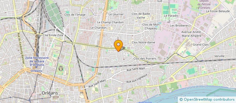 localisation de l'entreprise MADRIFIC à ORLEANS