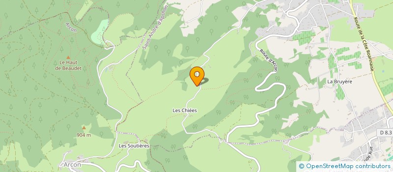 localisation de l'entreprise MADRIGAL PRODUCTIONS  SAINT-ANDRE-D'APCHON