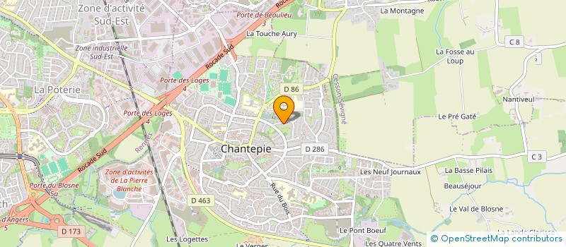 localisation de l'entreprise MADRIH  ANCENIS-SAINT-GEREON