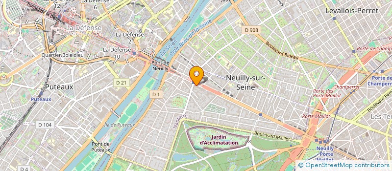 localisation de l'entreprise MADRILI à NEUILLY-SUR-SEINE