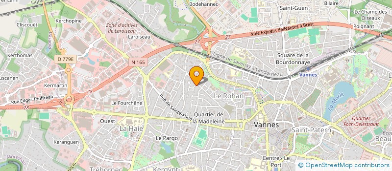 localisation de l'entreprise MADRINE à VANNES