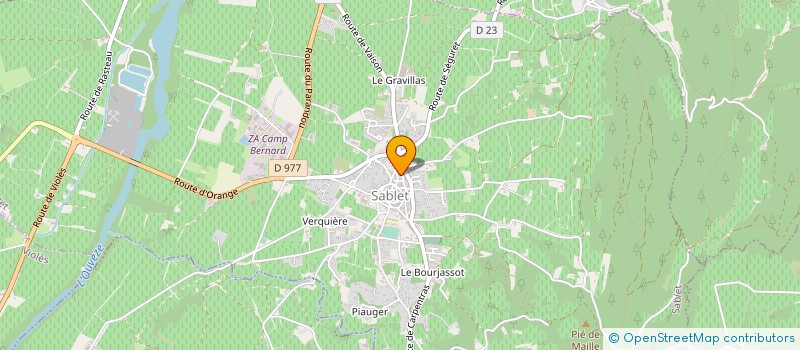 localisation de l'entreprise MADRONE 480  SABLET