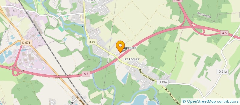 localisation de l'entreprise MADS  VERRIERES