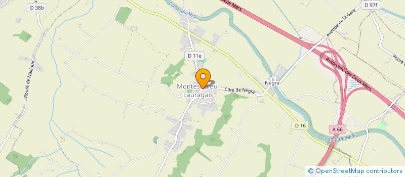 localisation de l'entreprise MADS LA PLEIADE  MONTESQUIEU-LAURAGAIS