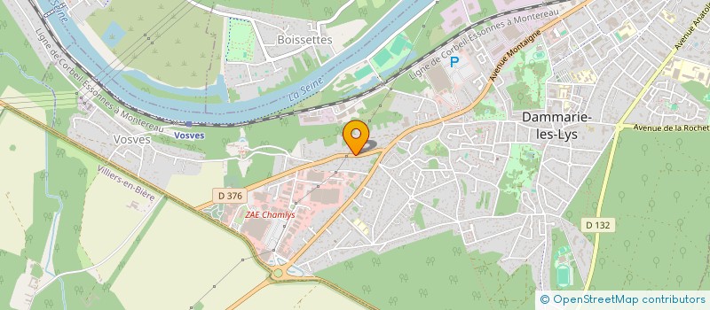 localisation de l'entreprise MADSAPP à DAMMARIE-LES-LYS